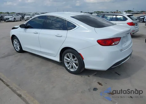 2015 Chrysler 200 Limited z USA, uszkodzony, nr VIN 1C3CCCAB5FN688292